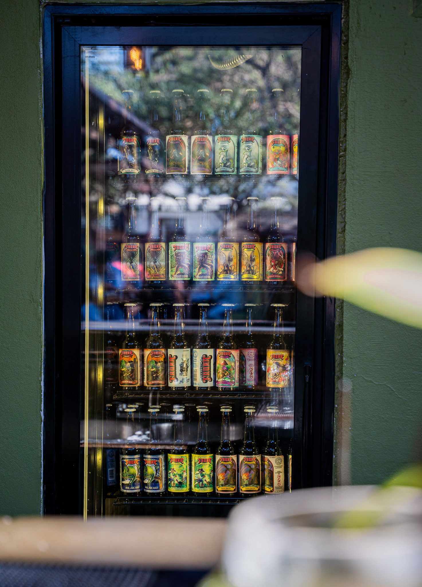 El refrigerador de cervezas para llevar