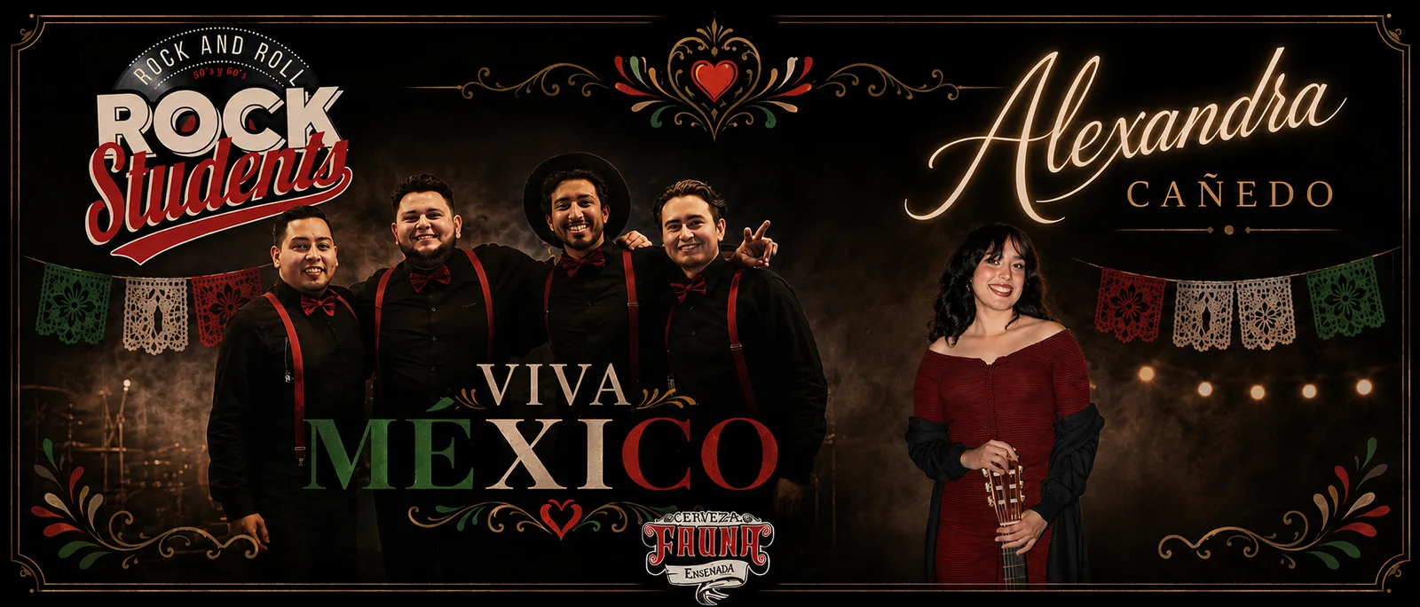 ¡VIVA MÉXICO! ROCK STUDENTS CON ALEXANDRA CAÑEDO